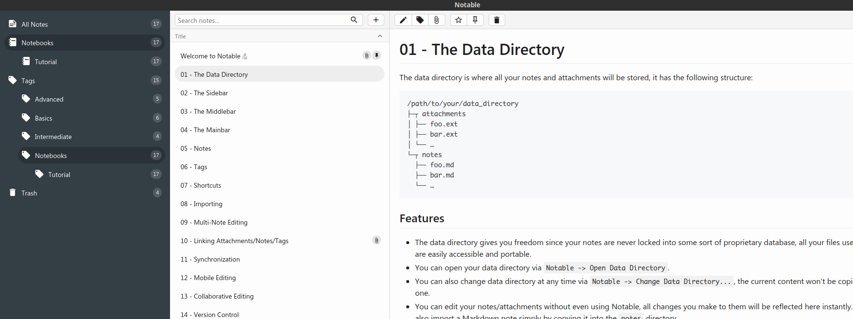 Notable menu not shown on Linux · Issue #138 · notable/notable · GitHub