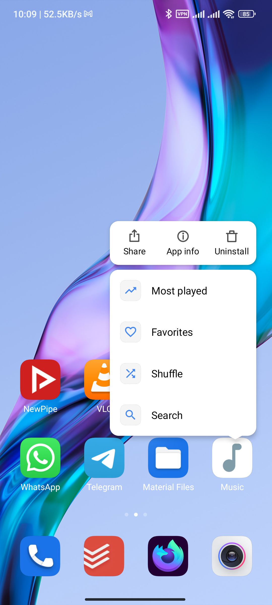 App shortcuts · Issue #194 · z-huang/InnerTune · GitHub