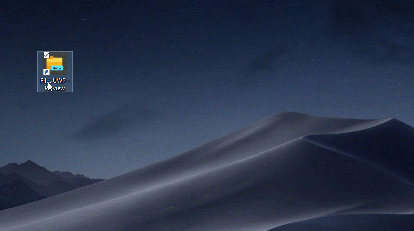 Files UWP
