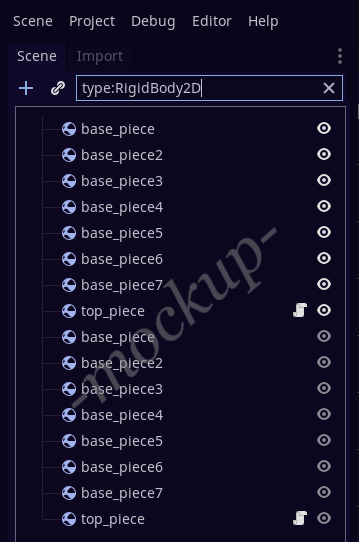 Add a way to filter nodes by type in the Scene tree dock · Issue #4040 ...