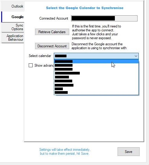 OutlookGoogleCalendarSync