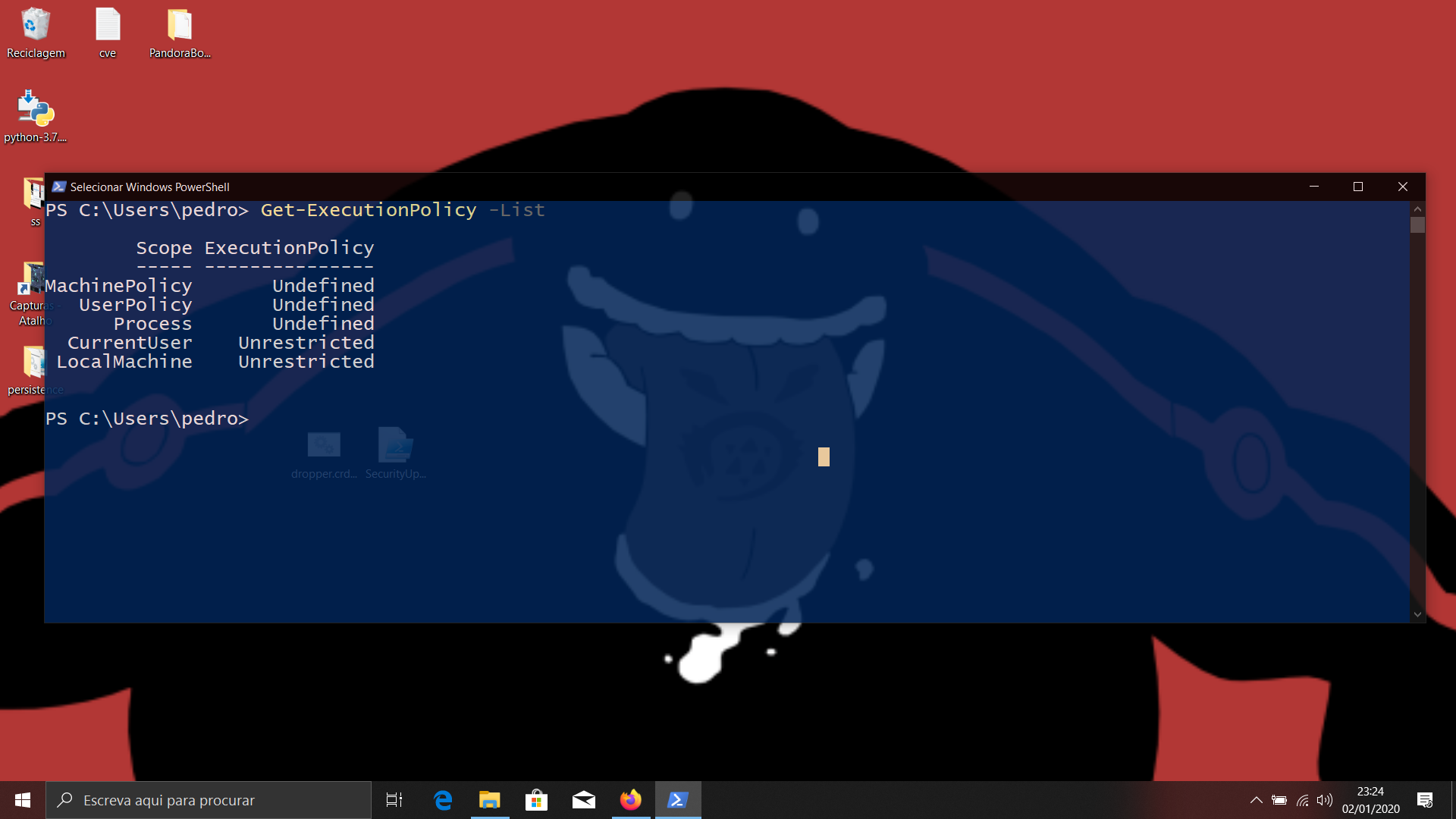Add persistence to the dropper · GitHub