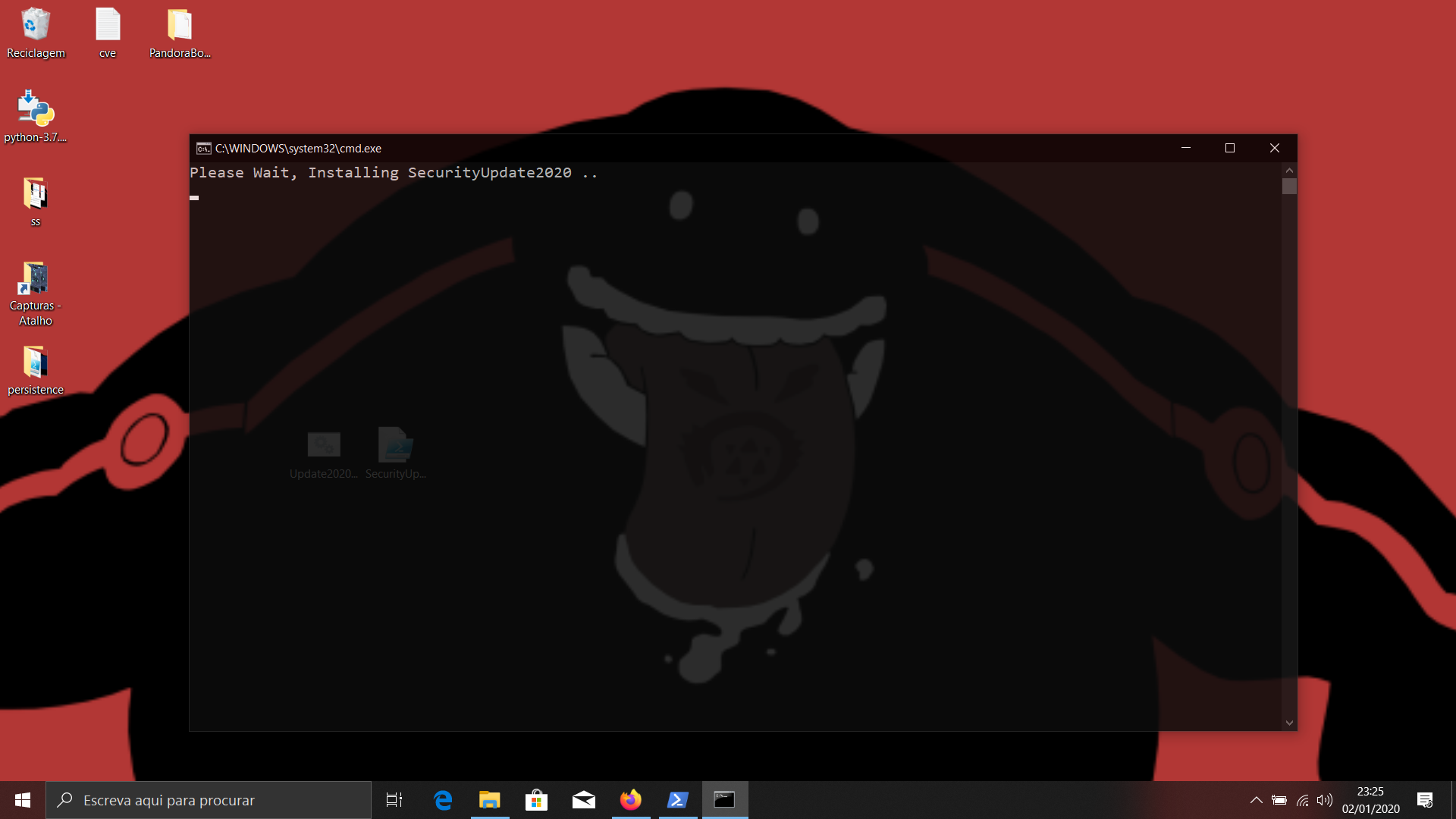 Add persistence to the dropper · GitHub