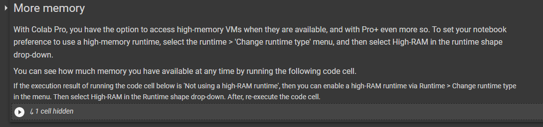 [Colab Pro] Cannot connect to GPU backend and no option for High-RAM in ...