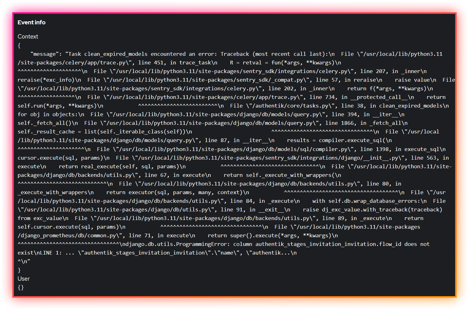 Traceback after upgrading from 2022.11.3 to 2022.11.4 · Issue #4279 ...