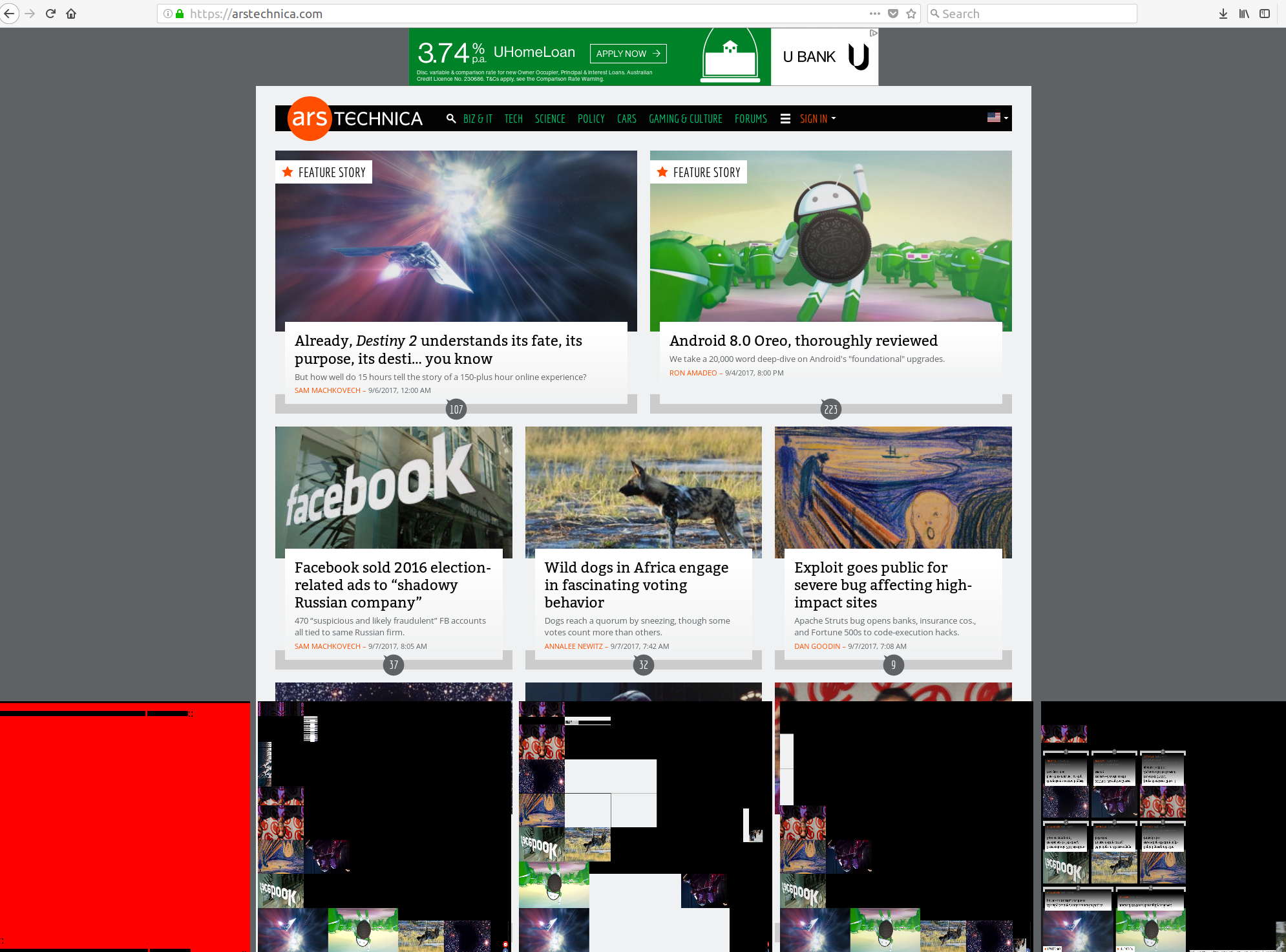 ArsTechnica takes 8 ms of GPU time · Issue #1670 · servo/webrender · GitHub