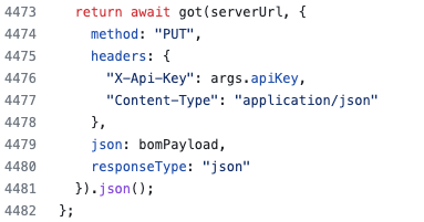 request dependency-track api failed · Issue #283 · CycloneDX/cdxgen ...