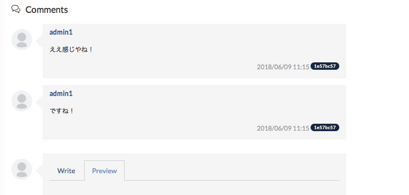 コメントに、スレッド形式でコメントしたい · Issue #466 · growilabs
