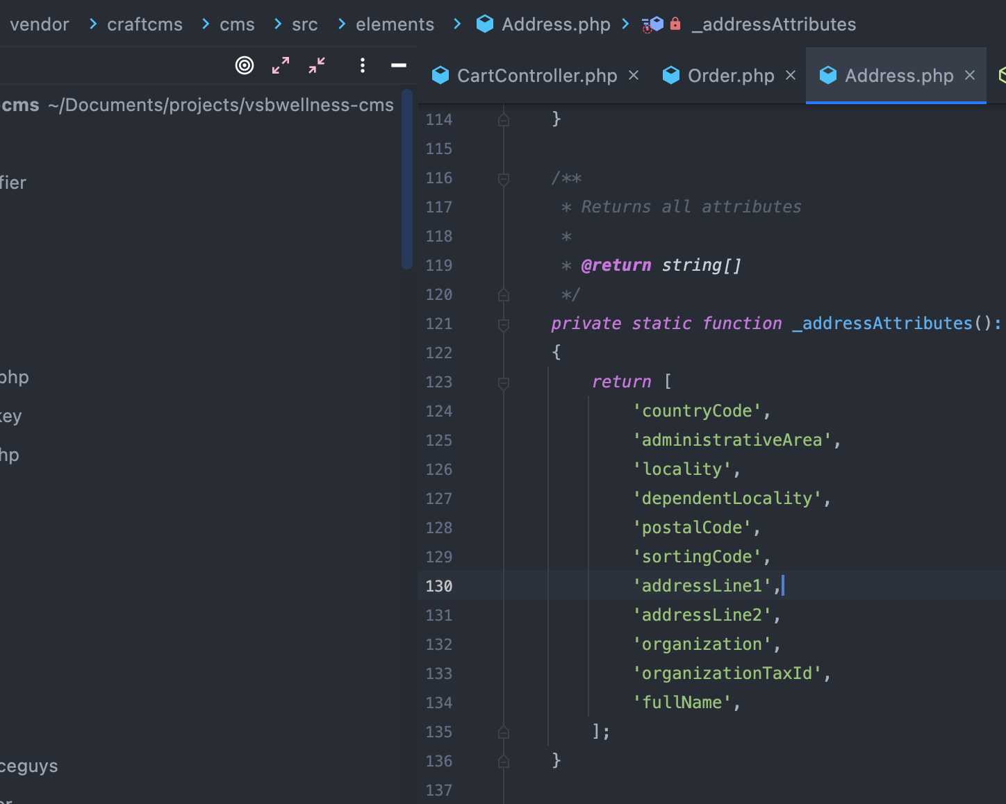 [4.x]: Unable to set several address fields from the frontend · Issue ...