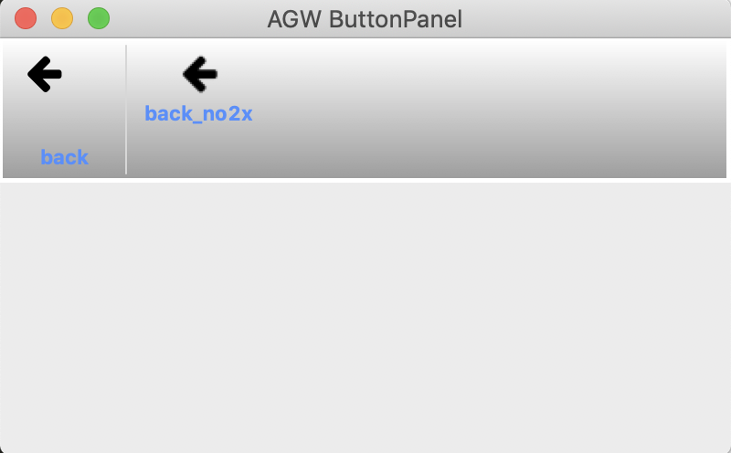agw.buttonpanel doesn't size properly with macos @2x images · Issue ...