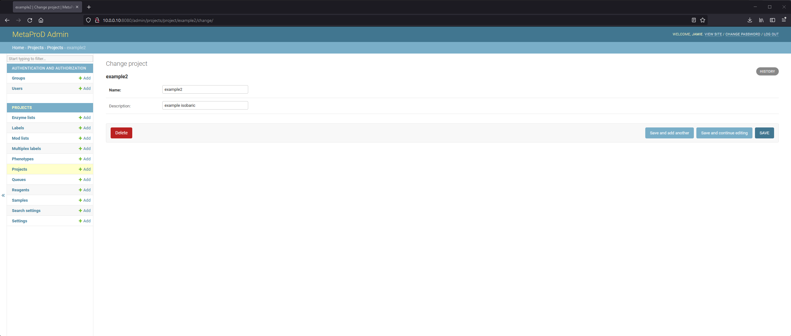 Admin Projects - jcanderan/mpdoc GitHub Wiki