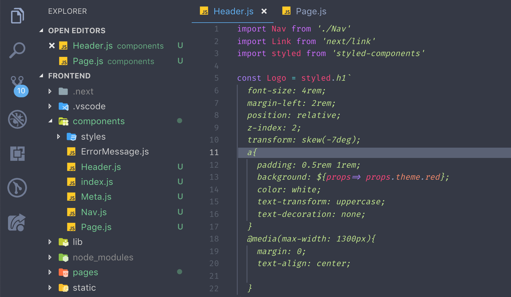 Highlight it's just not working for me · Issue #142 · styled-components ...