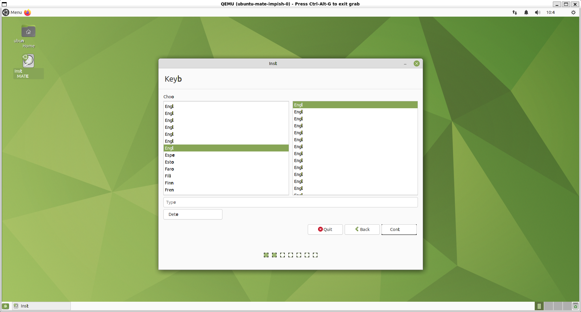 Only the first 4 characters of strings display on the Ubuntu Mate
