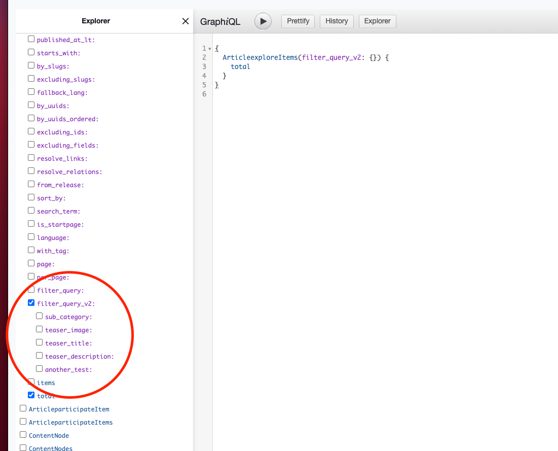 GraphQL API filter query based on the value of a "plugin" field