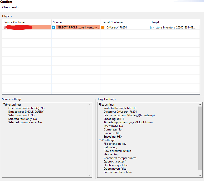 dbeaver query log