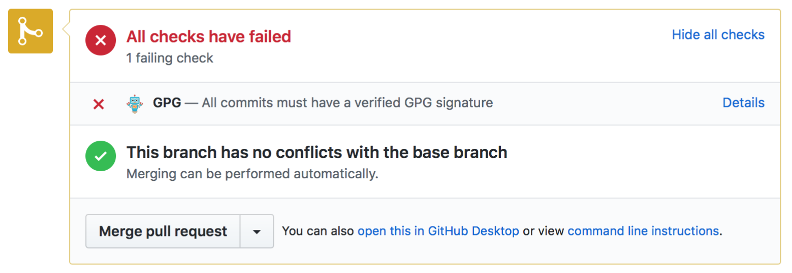 GPG Status Check Failed GPG Status Check Failed