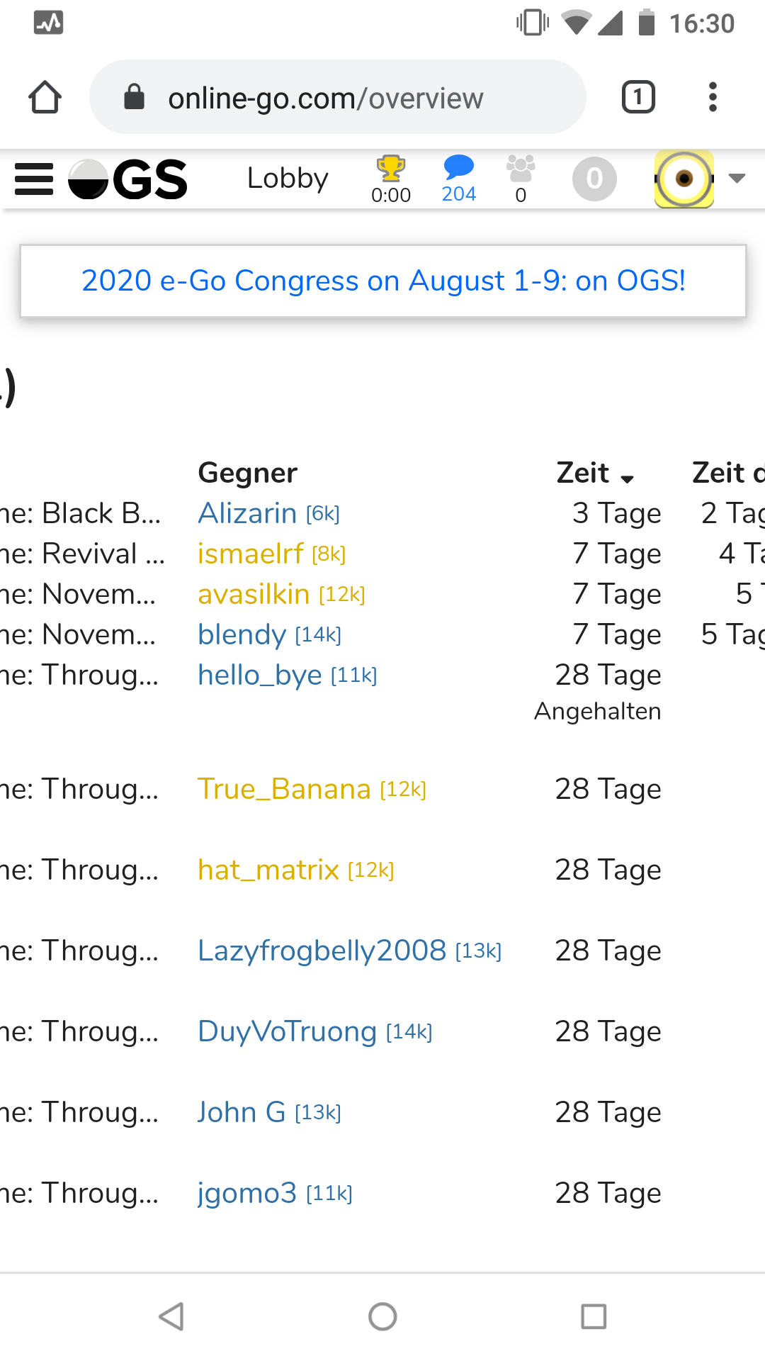 Last update hides part of game names on mobile · Issue #1207 · online-go/ online-go.com · GitHub