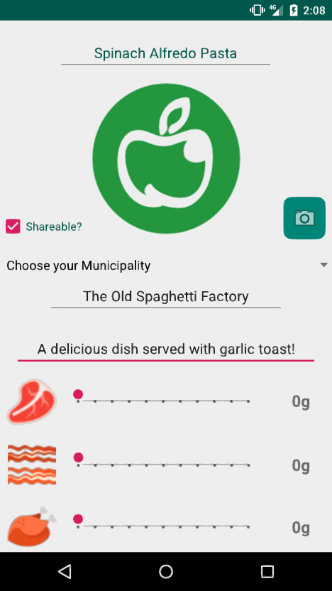 GitHub - Nashical/GreenFoodChallenge: Green Food Challenge Android ...
