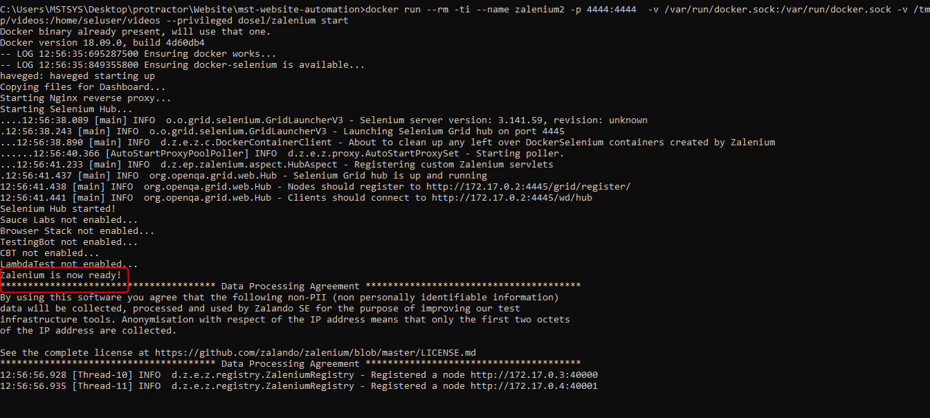 Empty pool of VM for setup Capabilities · Issue 1170 · zalando