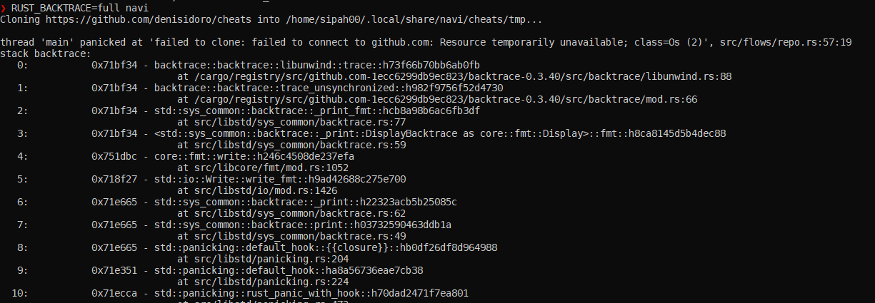 Panic when adding cheats · Issue #292 · denisidoro/navi · GitHub