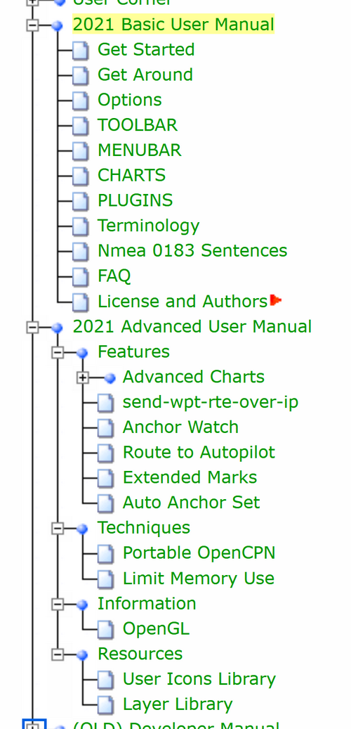 OpenCPN Manual: Future improvements · opencpn-manuals main · Discussion ...