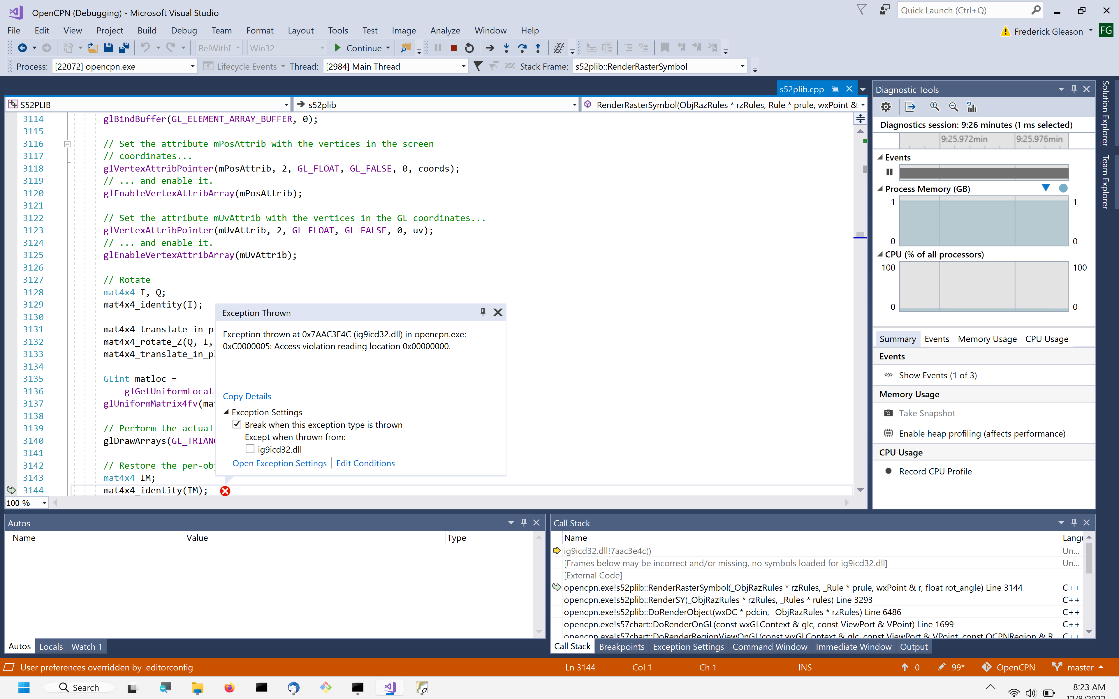 Breaks: Are these bugs or not? · Issue #2861 · OpenCPN/OpenCPN · GitHub