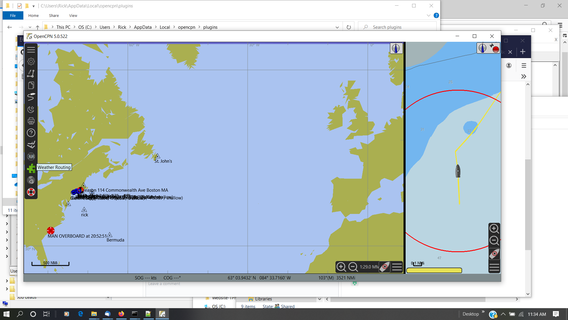 Opencpn Weather Routing weather_routing_pi (Beta Catalog & Custom now) on Win & Ubuntu 18.04 ...