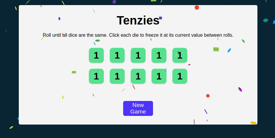 GitHub - LordeOfTheWing/tenzies-game: Tenzies game application that is ...