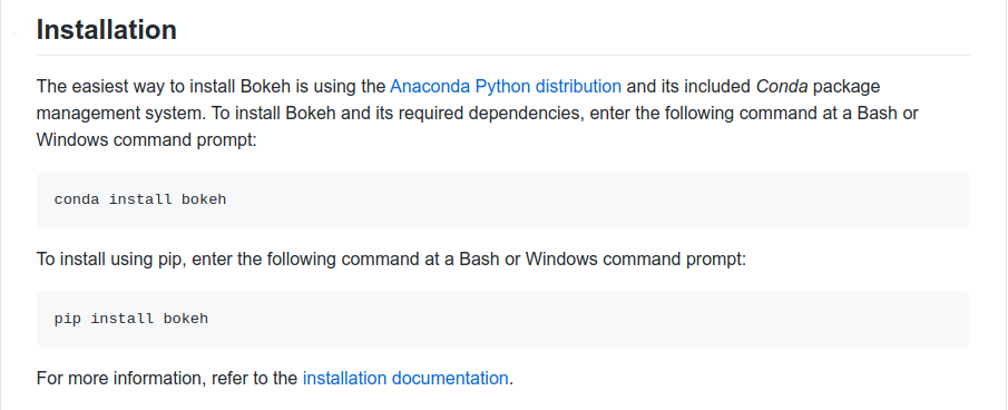 [BUG] Link to Installation Documentation on Github README is broken ...