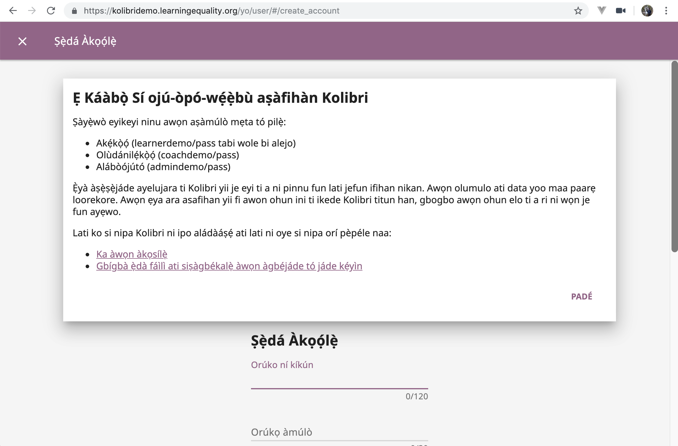 Kolibri Demo Banner Visible On Non Login Pages Issue 5715