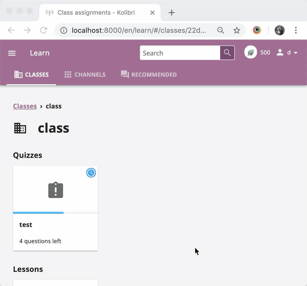 after refreshing a quiz, app bar title disappears · Issue 6323