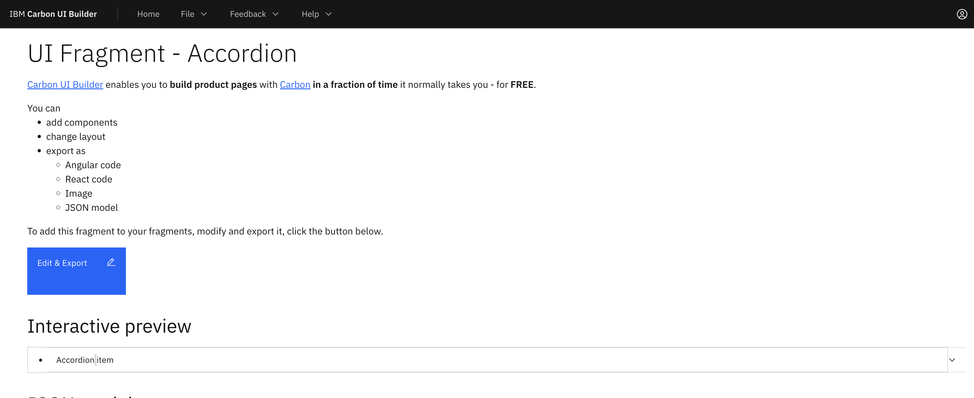 Accordion preview shows disk · Issue #221 · IBM/carbon-ui-builder · GitHub