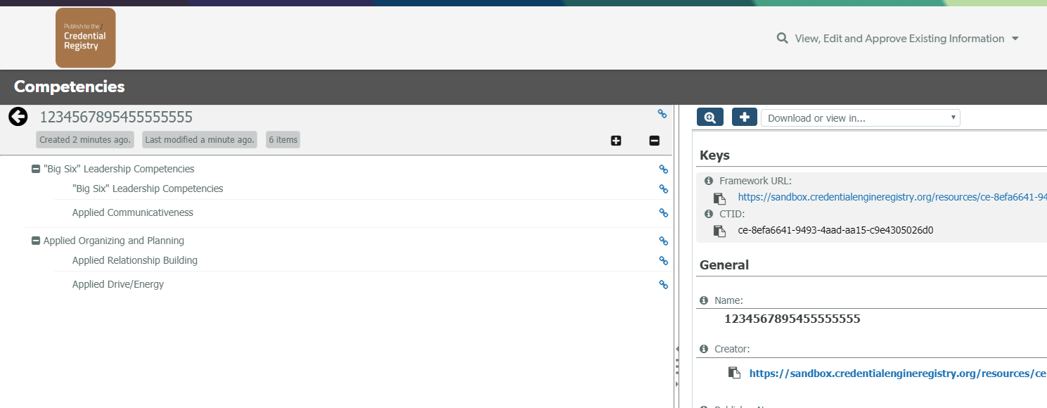 Newly created frameworks don't show up in the framework list unless the ...
