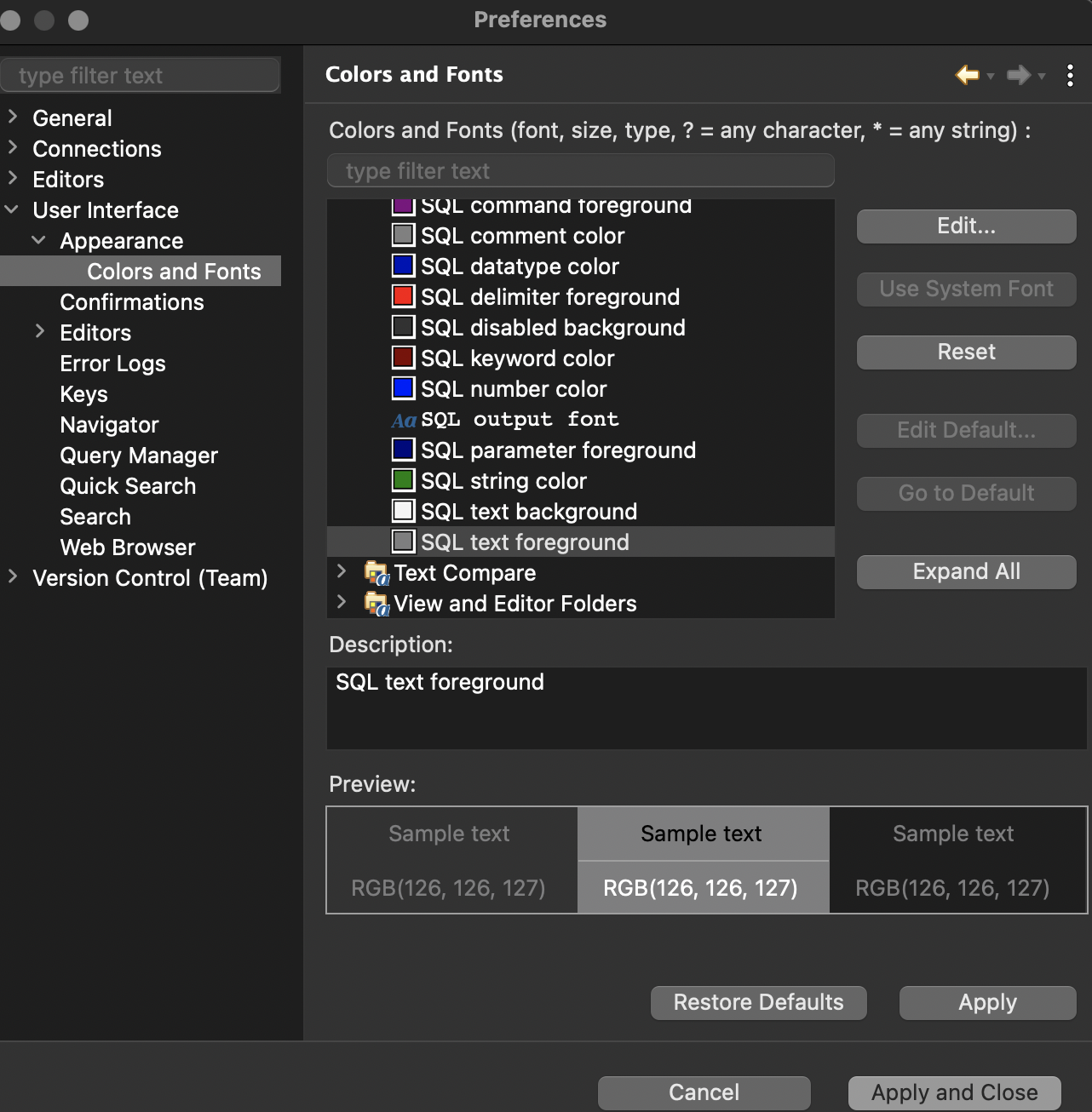 Colors messed up on MacOS after · Issue #14130 · dbeaver/dbeaver · GitHub