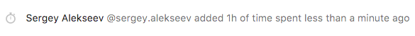 Toggl Gitlab time spent