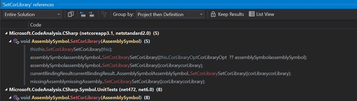 Find All References is not rendering correctly · Issue #58693 · dotnet ...