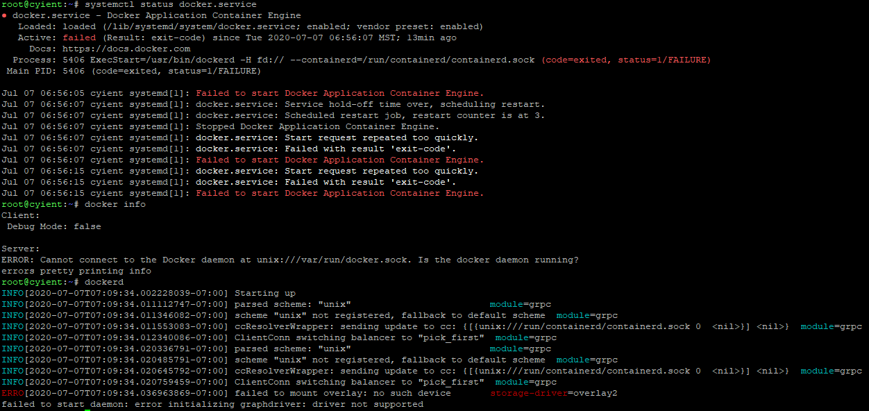 Docker is not running in Ubuntu 18.04 + armhf · Issue #3182 · Azure ...