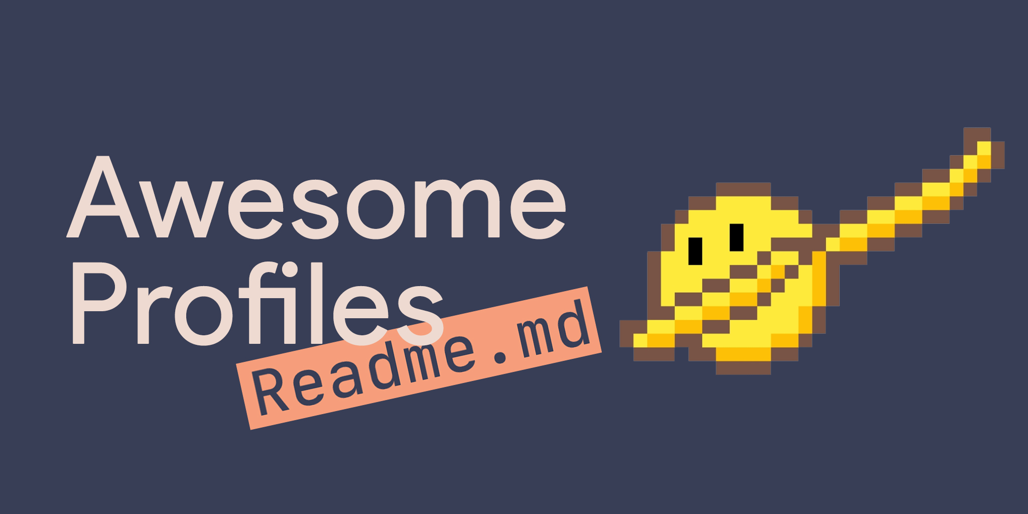 Awesome README banner