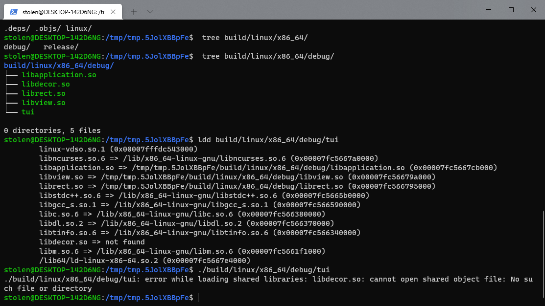 xmake r loading shared libraries failed · Issue #2014 · xmake-io/xmake ...