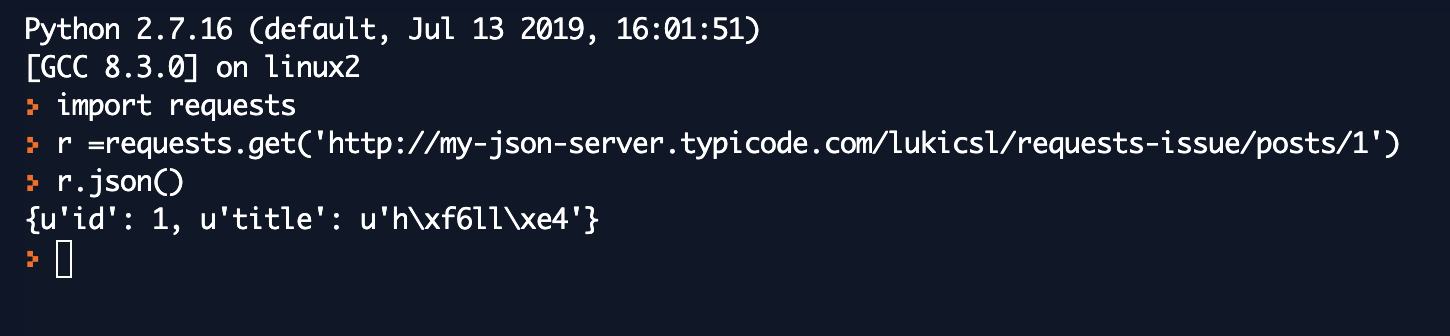 JSON with Umlaut (äüö) not ok on Python 2.7 · Issue #5405 · psf ...
