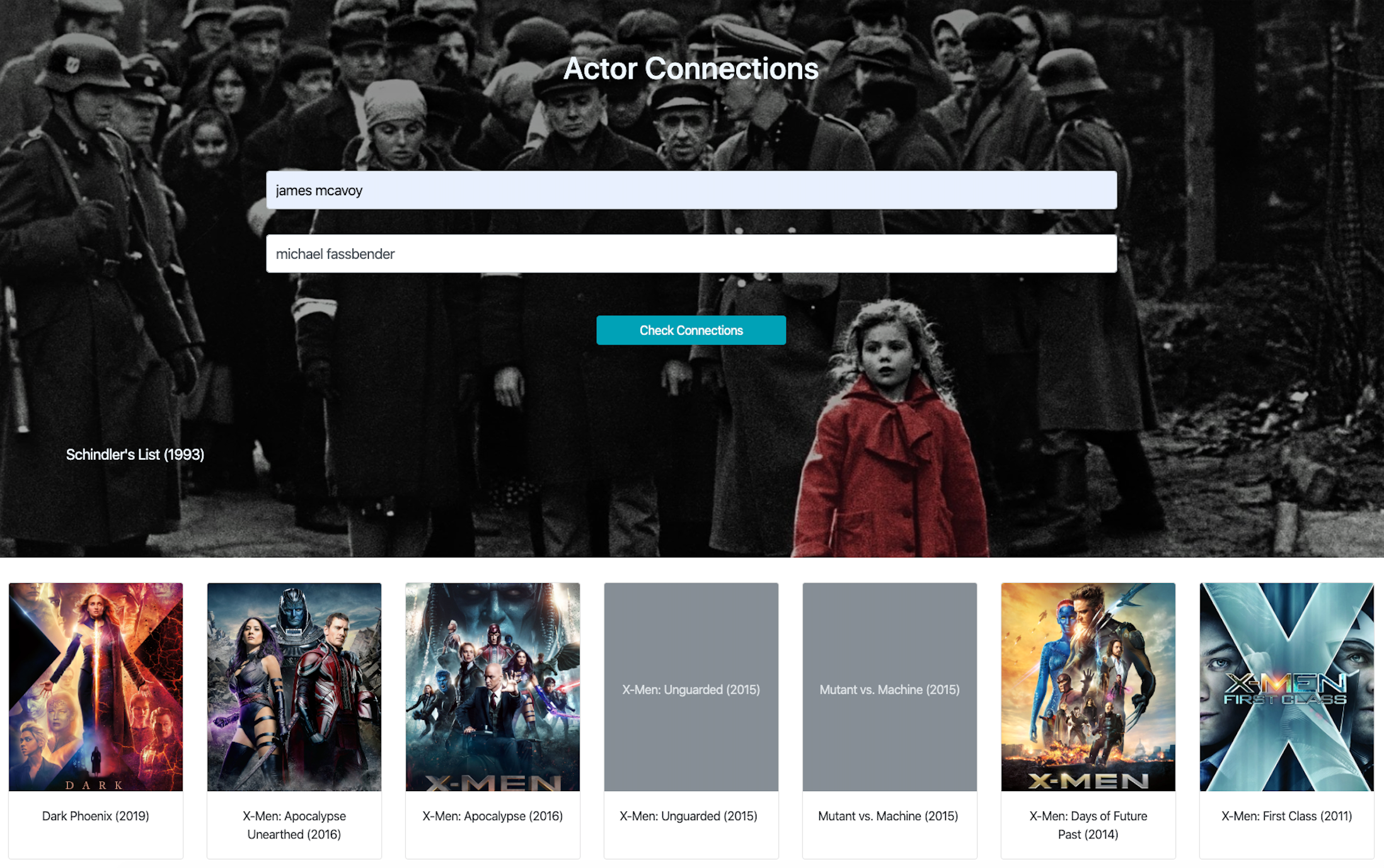 GitHub - EdenTho/Actor-Connections: See movie connections between actors