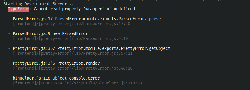 [Bug] Cannot read property 'wrapper' of undefined · Issue #1508 · react ...
