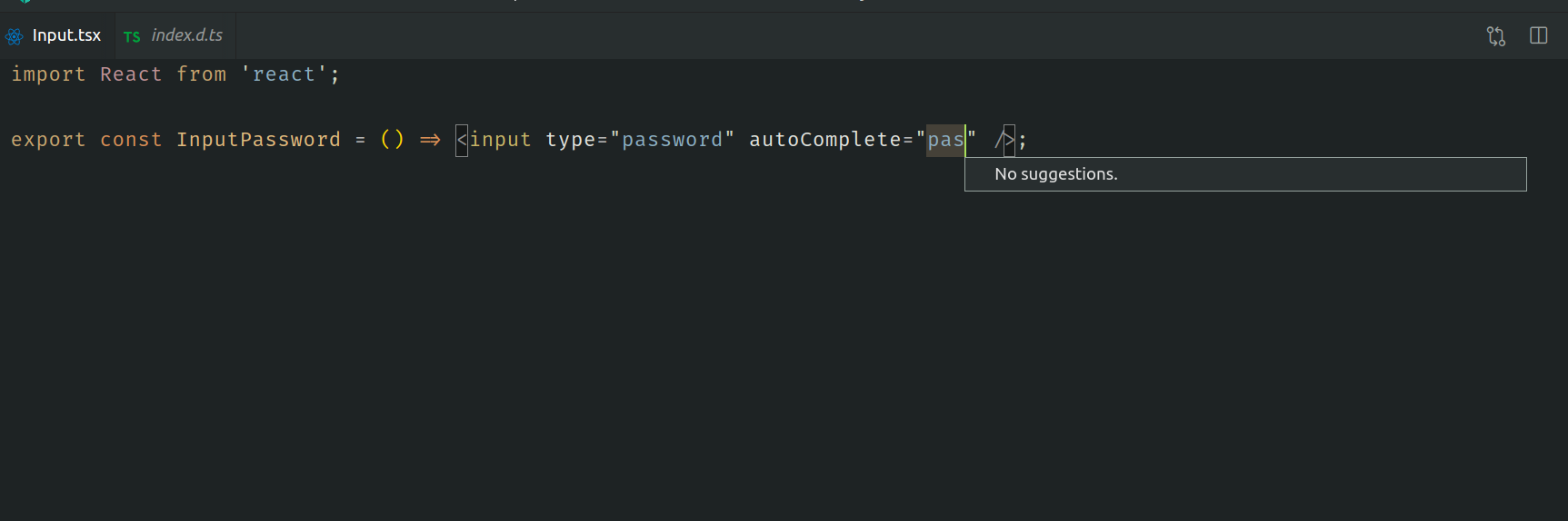 Provide autocomplete for `autoComplete` attribute · Issue #19847 ...