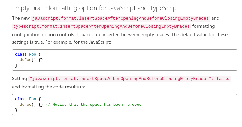 Empty brace formatting options · Issue #4112 · microsoft/vscode-docs ...
