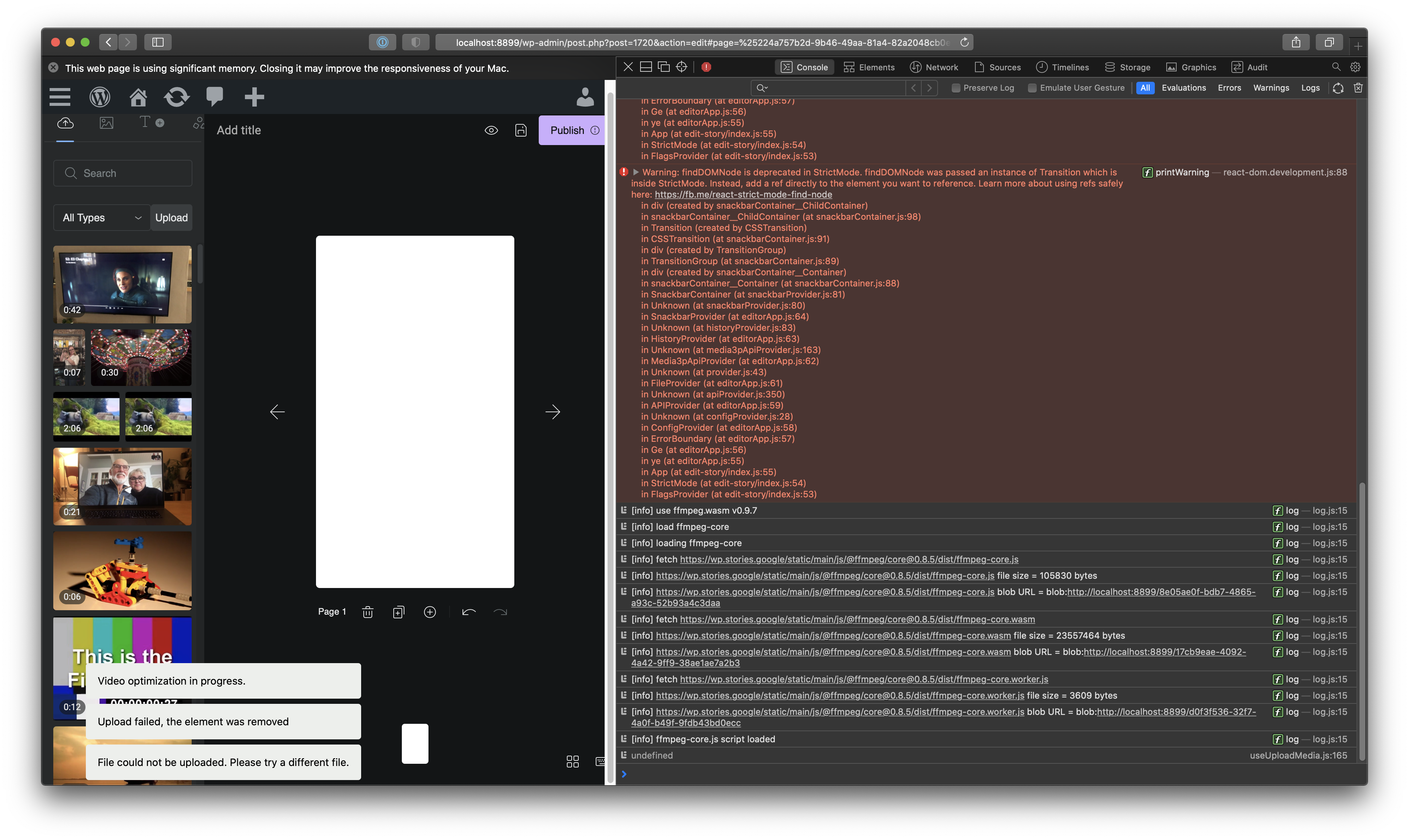 Video Optimization: SharedArrayBuffer support · Issue #6776 ...