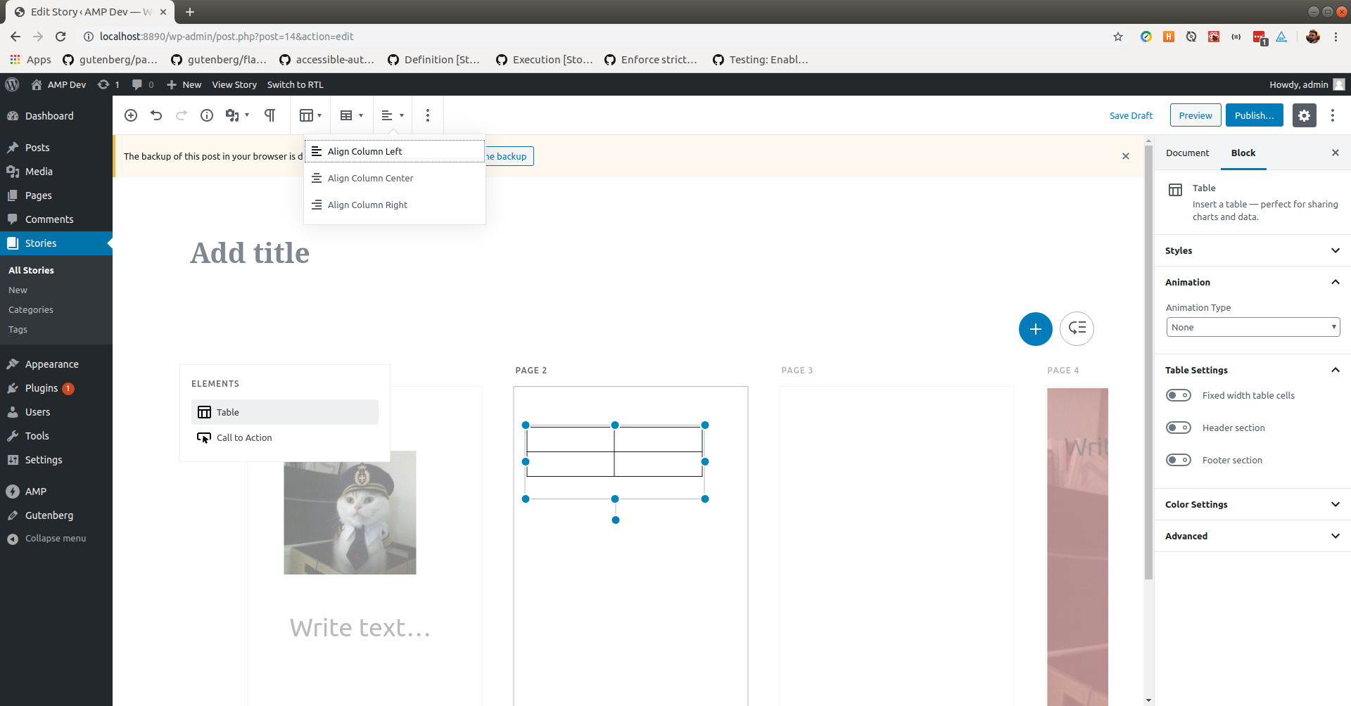 Image alignment not functional · Issue #3504 · ampproject/amp-wp · GitHub