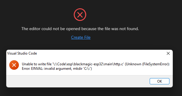  Bug Report As Drive Letter In Problems Section VSC 937 Issue 