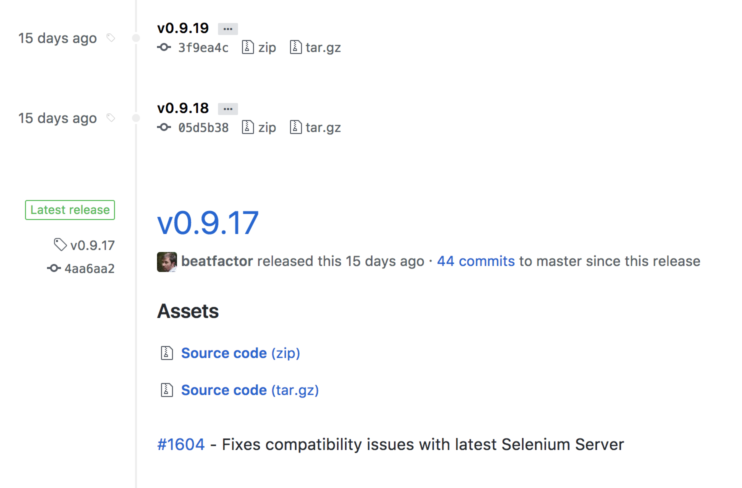 Latest release on GitHub has an error in test runner · Issue #1681 ...