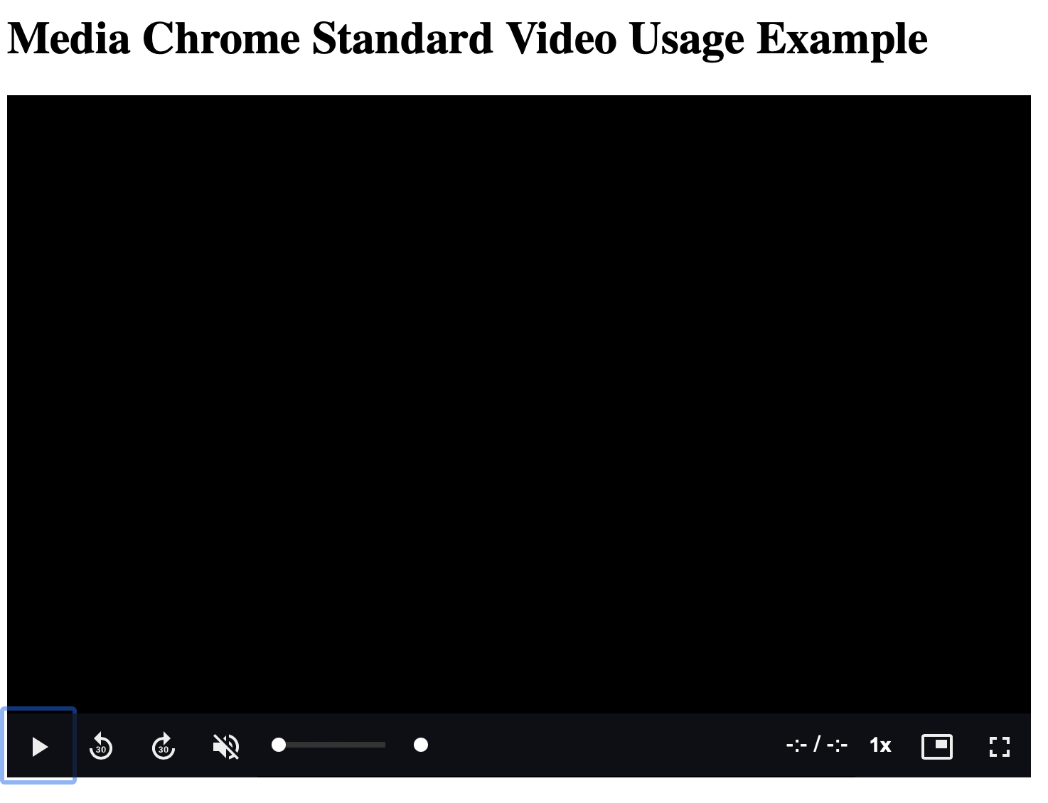 Focus (Button) - Safari