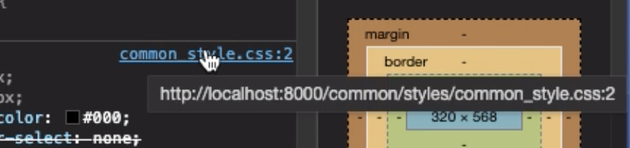 clicking on stylesheet links should open the corresponding file in a ...
